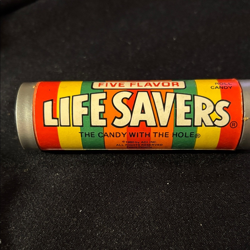 Life Savers Five Flavor Candy Roll pencils sharpener VINTAGE